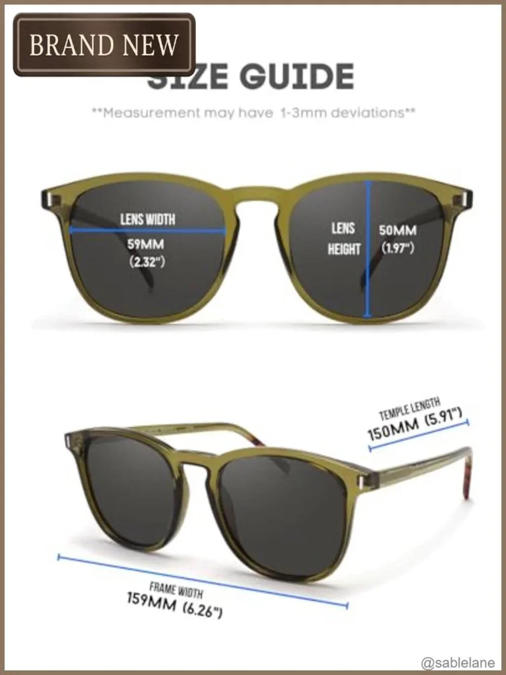 XXL Polarized Sunglasses for Men Big Wide Head TR90 Frame